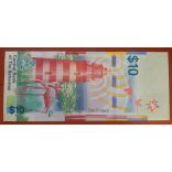 Bahamas 10 Dollars 2016 UNC