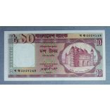 Banglades 10 Taka 1982 Unc