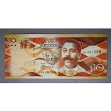 Barbados 10 Dollars 2013 UNC