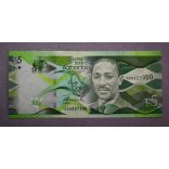 Barbados 5 Dollar 2013 UNC
