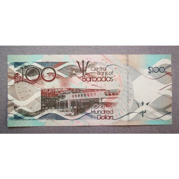 Barbados 100 Dollars 2016 UNC-
