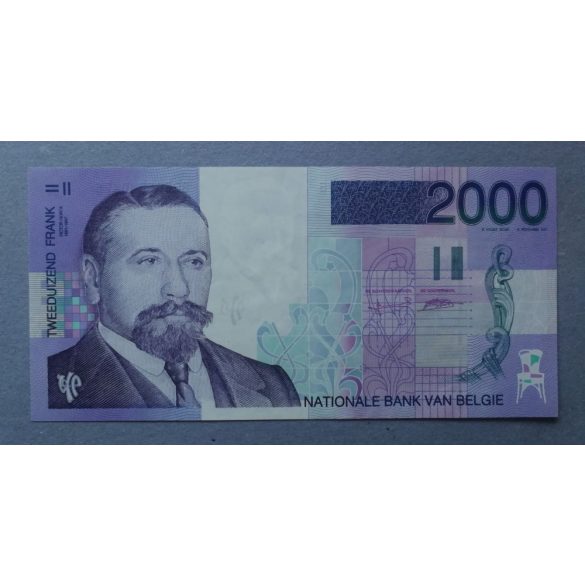 Belgium 2000 Francs 1994 VF+