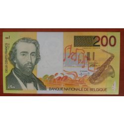 Belgium 200 Francs 1996 UNC