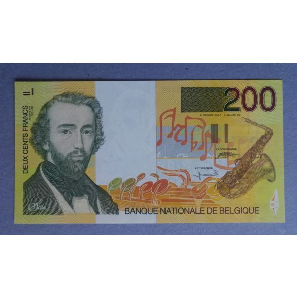 Belgium 200 Francs 1996 XF