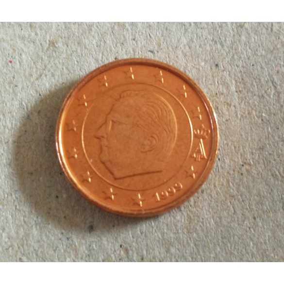 Belgium 1 Euro Cent 1999 aUNC