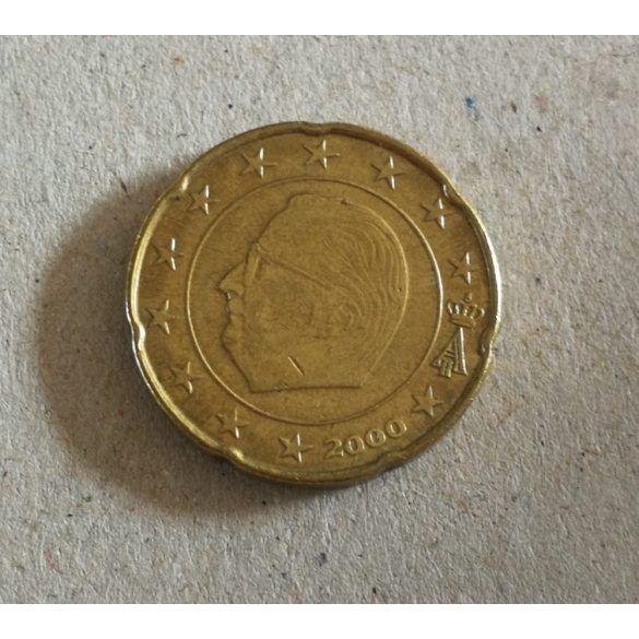 Belgium 20 Euro Cent 2000