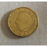 Belgium 20 Euro Cent 2000