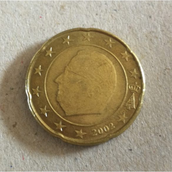 Belgium 20 Euro Cent 2002