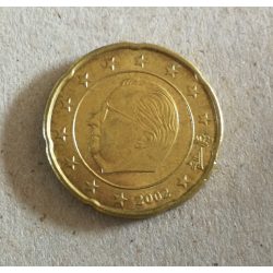 Belgium 20 Euro Cent 2002