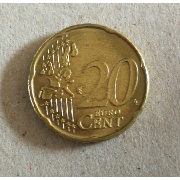 Belgium 20 Euro Cent 2002