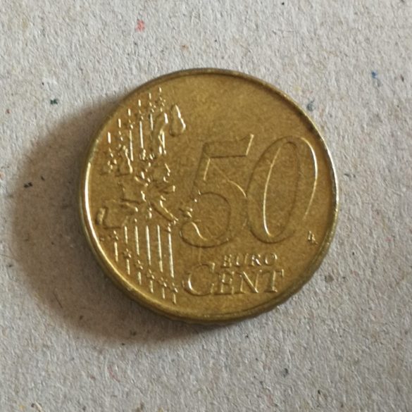 Belgium 50 Euro Cent 2002