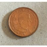 Belgium 5 Euro Cent 2014
