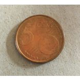 Belgium 5 Euro Cent 2014
