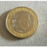 Belgium 1 Euro 2015 aUNC+