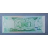 Belize 1 Dollar 1986 UNC-