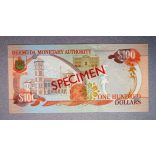 Bermuda 100 Dollars 2000 UNC Specimen