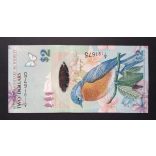 Bermuda Islands 2 Dollars 2009 UNC