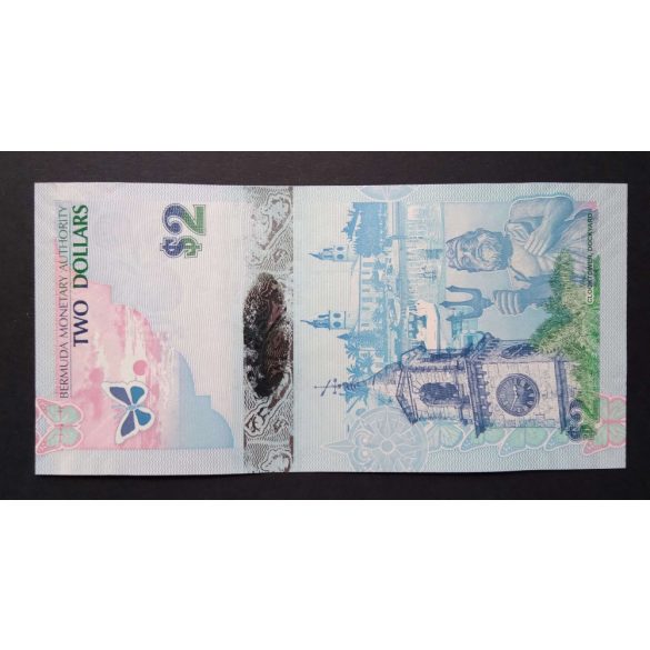 Bermuda Islands 2 Dollars 2009 UNC