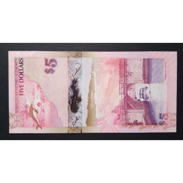 Bermuda Islands 5 Dollars 2009 UNC