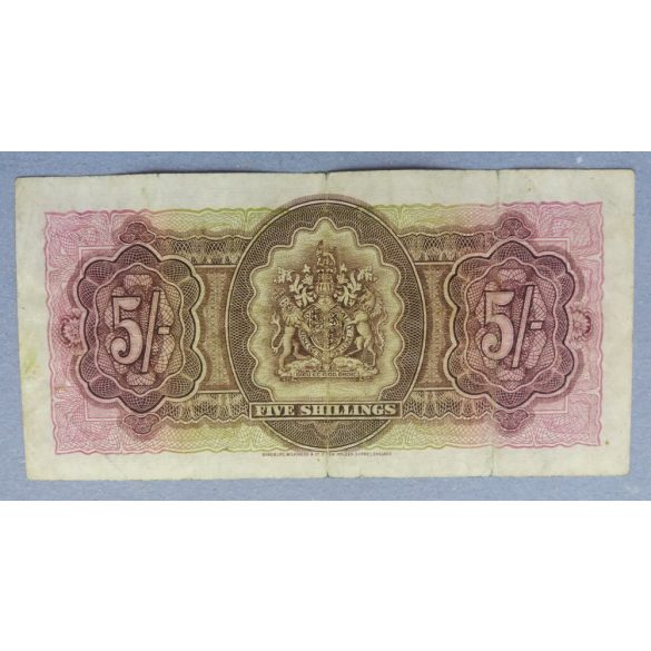 Bermuda 5 Shillings 1957 F-