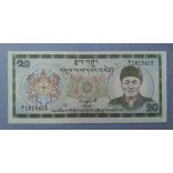 Bhután 20 Ngultrum 1992 Unc-