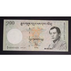 Bhután 100 Ngultrum 2006 Unc 