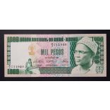 Bissau-Guinea 1000 Pesos 1978 aUNC 