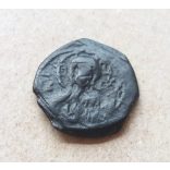 Byzantine Manuel I 1143-1180 Tetarteron 4.6 g copper