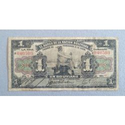 Bolívia 1 Boliviano 1911 VG+