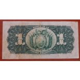 Bolivia 1 Boliviano 1911 F
