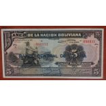 Bolivia 1 Boliviano 1911/29 P-113a.3 VF+