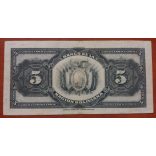 Bolivia 1 Boliviano 1911/29 P-113a.3 VF+