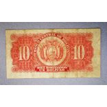 Bolivia 10 Bolivianos 1928 F