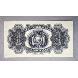 Bolivia 1 Boliviano 1928 Aunc