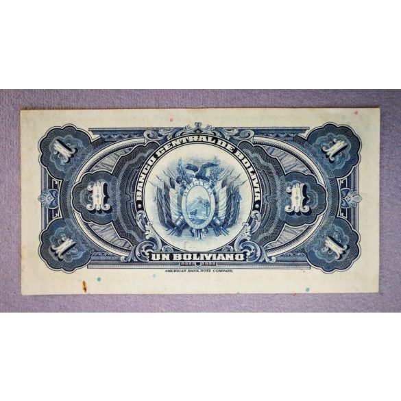 Bolivia 1 Boliviano 1928 F+