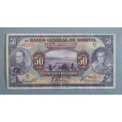 Bolivia 50 Bolivianos 1928 P124 VF