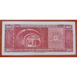 Bolivia 20 Bolivianos 1945 UNC