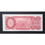 Bolivia 100 Bolivianos 1962 P-164Аa.1 Unc 