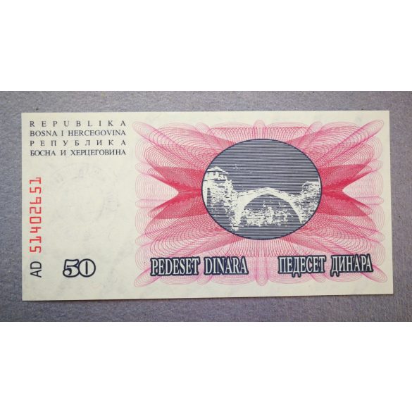 Bosnia and Herzegovina 50000 Dinara 1993 Unc