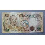Botswana 50 Pula 2005 F