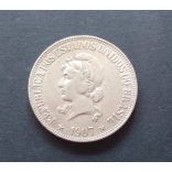 Brazília 1000 Réis 1907 ezüst 