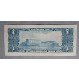 Brazilia 1 Cruzeiro 1944 VF hand-signed