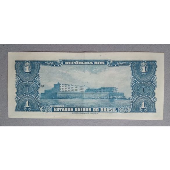 Brazilia 1 Cruzeiro 1944 XF hand-signed