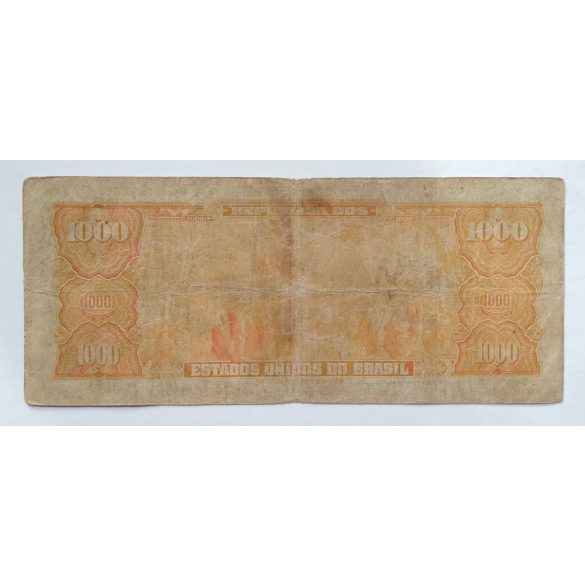 Brazilia 1000 Cruzeiros 1953 F