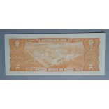 Brazilia 2 Cruzeiros 1954 Unc