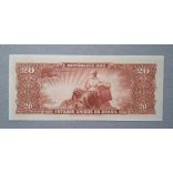 Brazil 20 Cruzeiros 1955 Unc