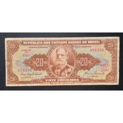 Brazil 20 Cruzeiros 1955 F