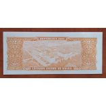 Brazilia 2 Cruzeiros 1957 Unc