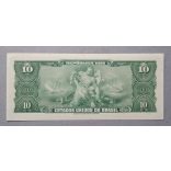 Brazilia 10 Cruzeiros 1961 Unc