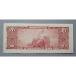 Brazilia 20 Cruzeiros 1961 Unc